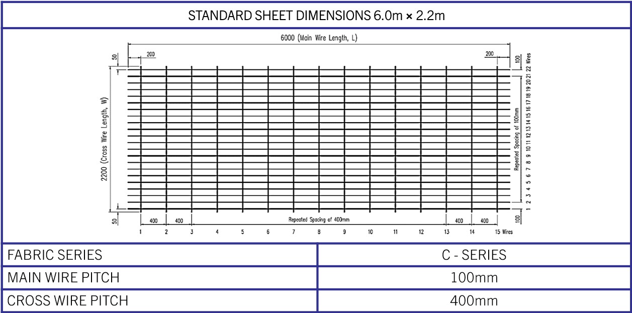 Standard sheet drawing 3